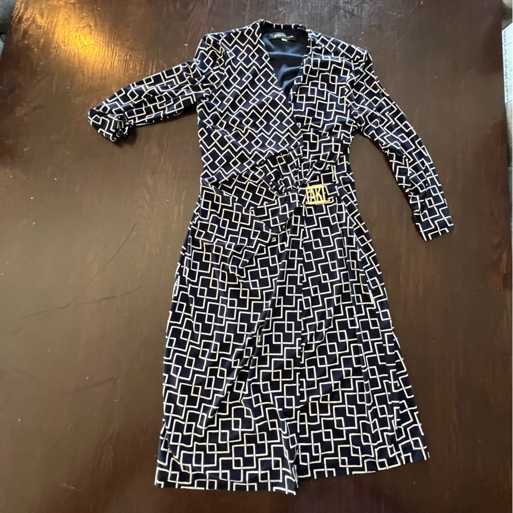 Anne Klein wrap dress